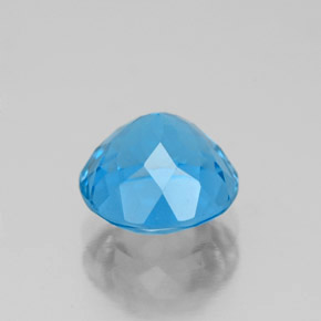 Topaz Gemstone in 8 mm (calibrated) Size for Sale, Topaz Stone in Swiss Blue Color