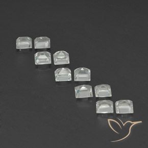 Topaz Gemstones in 4 x 4 mm (calibrated) Size for Sale, Topaz Stones in Warm White Color