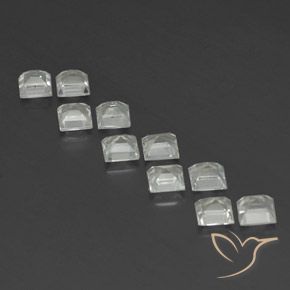 Topaz Gemstones in 4.2 x 4.2 mm Size for Sale, Topaz Stones in Warm White Color