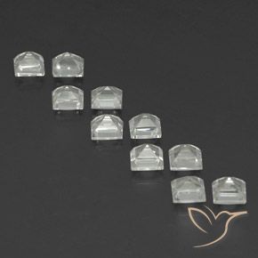 Topaz Gemstones in 4 x 4 mm (calibrated) Size for Sale, Topaz Stones in Warm White Color