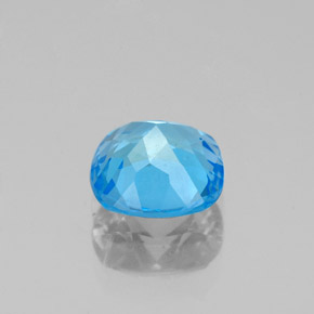 Topaz Gemstone in 6.9 x 6.9 mm Size for Sale, Topaz Stone in Swiss Blue Color