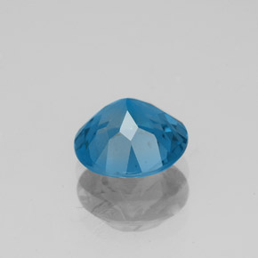 Topaz Gemstone in 8 mm (calibrated) Size for Sale, Topaz Stone in London Blue Color