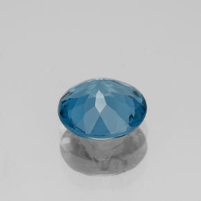 Topaz Gemstone in 8 mm (calibrated) Size for Sale, Topaz Stone in London Blue Color