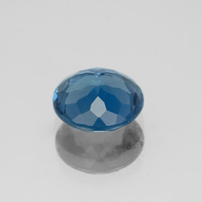 Topaz Gemstone in 8 mm (calibrated) Size for Sale, Topaz Stone in London Blue Color