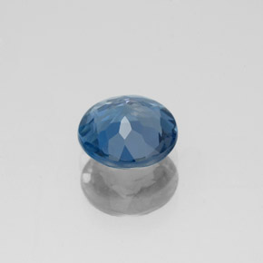 Topaz Gemstone in 7 mm (calibrated) Size for Sale, Topaz Stone in London Blue Color