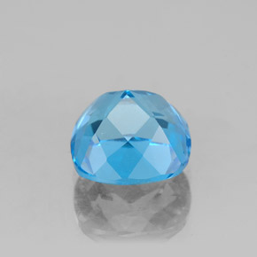 Topaz Gemstone in 8.1 x 8 mm Size for Sale, Topaz Stone in Swiss Blue Color