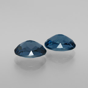 Topaz Gemstone in 9 x 7 mm (calibrated) Size for Sale, Topaz Stone in London Blue Color