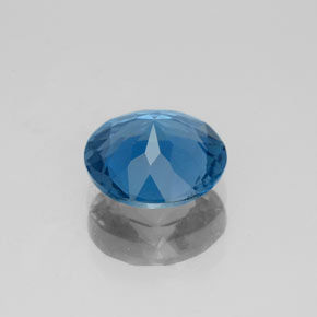 Topaz Gemstone in 8 mm (calibrated) Size for Sale, Topaz Stone in London Blue Color