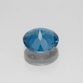 Topaz Gemstone in 8 mm (calibrated) Size for Sale, Topaz Stone in London Blue Color