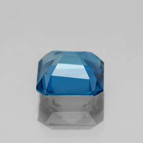 Topaz Gemstone in 8.2 x 8.1 mm Size for Sale, Topaz Stone in London Blue Color