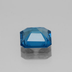 Topaz Gemstone in 7.9 x 7.9 mm Size for Sale, Topaz Stone in London Blue Color