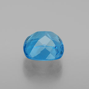 Topaz Gemstone in 8.1 x 8.1 mm Size for Sale, Topaz Stone in Swiss Blue Color