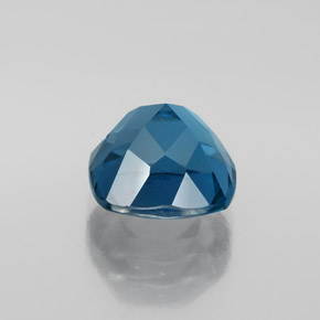 Topaz Gemstone in 9.1 x 9.1 mm Size for Sale, Topaz Stone in London Blue Color
