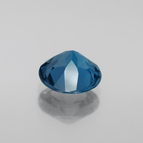 Topaz Gemstone in 8 mm (calibrated) Size for Sale, Topaz Stone in London Blue Color
