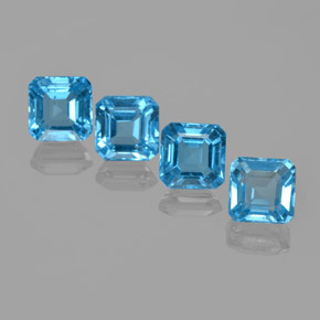 Azul Topacio Gema - 2.1ct Forma octagonal (ID: 365569)