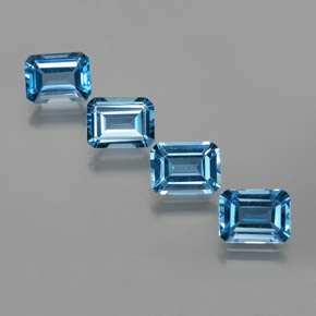 1.9ct Octagon Facet Swiss Blue Topaz Gem for sale 1.9ct Octagon Facet Swiss Blue Topaz Gem (ID: 372331)