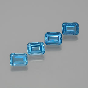 2ct Octagon Facet Swiss Blue Topaz Gem for sale 2ct Octagon Facet Swiss Blue Topaz Gem (ID: 372346)