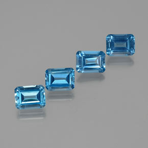 Azul Topacio Gema - 2.1ct Forma octagonal (ID: 372348)