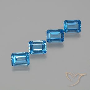 Azul Topacio Gema - 1.9ct Forma octagonal (ID: 372351)