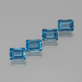 2ct Octagon Facet Swiss Blue Topaz Gem for sale 2ct Octagon Facet Swiss Blue Topaz Gem (ID: 372378)