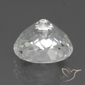 Topaz Gemstone in 9.5 x 8.4 mm Size for Sale, Topaz Stone in White Color