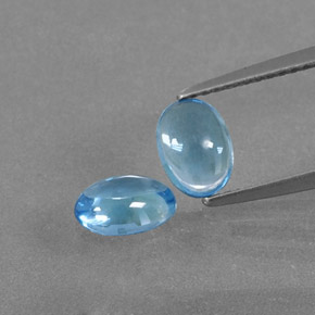 1ct Oval Cabochon Swiss Blue Topaz for sale thumb image of 1ct Oval Cabochon Swiss Blue Topaz (ID: 377220)