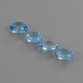 1ct Oval Cabochon Swiss Blue Topaz Gem for sale 1ct Oval Cabochon Swiss Blue Topaz Gem (ID: 377247)