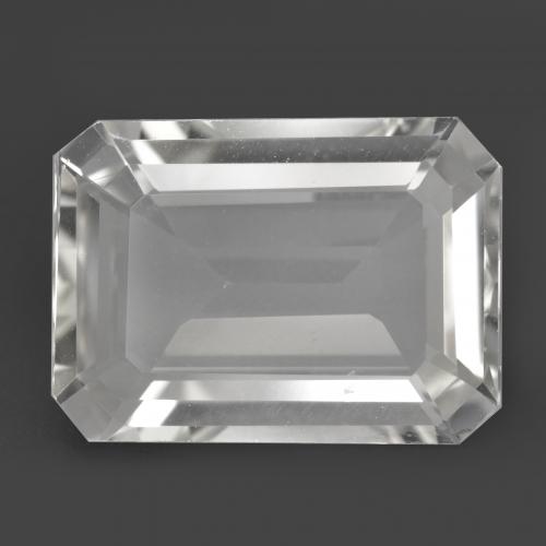 Blanco Topacio Gema - 7.7ct Forma octagonal (ID: 384037)