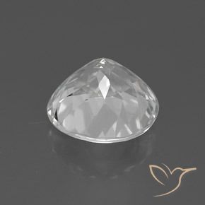 Topaz Gemstone in 10 mm (calibrated) Size for Sale, Topaz Stone in Clear White Color