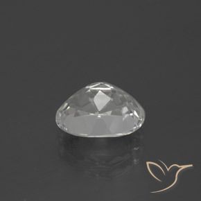 Topaz Gemstone in 10 x 8 mm (calibrated) Size for Sale, Topaz Stone in White Color