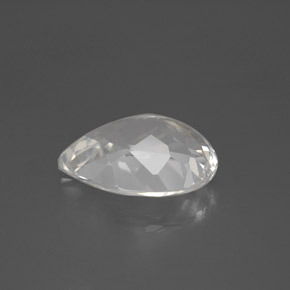 Topaz Gemstone in 14 x 10 mm (calibrated) Size for Sale, Topaz Stone in White Color