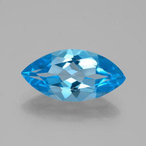 4.6ct Marquise Facet Swiss Blue Topaz Gem for sale 4.6ct Marquise Facet Swiss Blue Topaz Gem (ID: 385108)