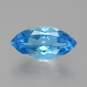 4.9ct Marquise Facet Swiss Blue Topaz Gem for sale 4.9ct Marquise Facet Swiss Blue Topaz Gem (ID: 385126)