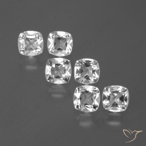 2.82ctw Natural Clear White Topaz, Cushion, VVS-VS, Photo A
