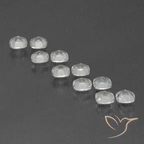 Topaz Gemstones in 4.5 x 4.5 mm Size for Sale, Topaz Stones in White Color
