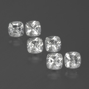 0.6ct Cushion-Cut White Topaz Gem for sale 0.6ct Cushion-Cut White Topaz Gem (ID: 385868)