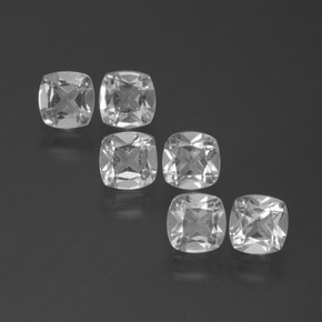 White Topaz Gem - 0.5ct Cushion-Cut (ID: 386366)