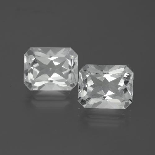 White Topaz Gem - 3.9ct Octagon Facet (ID: 386540)