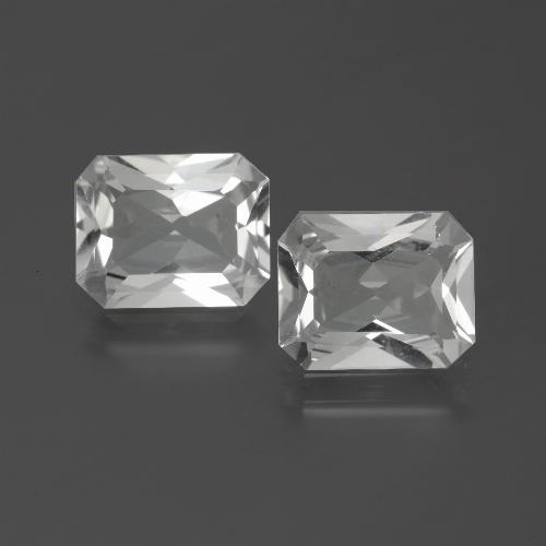White Topaz Gem - 3.3ct Octagon Facet (ID: 386544)
