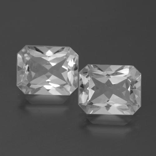 White Topaz Gem - 3.7ct Octagon Facet (ID: 386593)