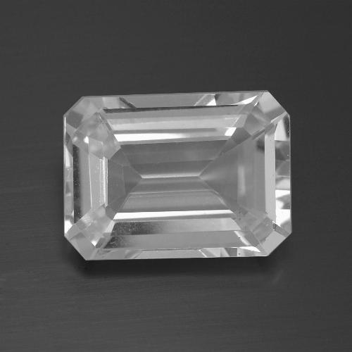 White Topaz Gem - 8.5ct Octagon Facet (ID: 387003)
