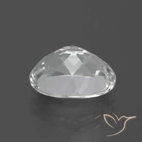 Topaz Gemstone in 12.1 x 9.1 mm Size for Sale, Topaz Stone in White Color