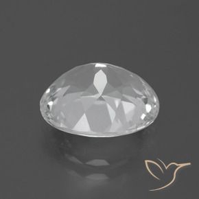 Topaz Gemstone in 12 x 10 mm (calibrated) Size for Sale, Topaz Stone in White Color