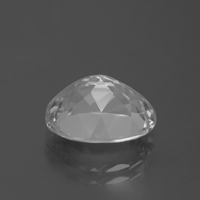 Topaz Gemstone in 12.2 x 9.2 mm Size for Sale, Topaz Stone in Clear White Color