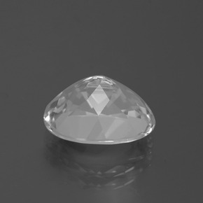 Topaz Gemstone in 11.9 x 9.1 mm Size for Sale, Topaz Stone in White Color