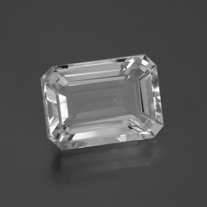 9.5ct Octagon Facet White Topaz for sale thumb image of 9.5ct Octagon Facet White Topaz (ID: 387190)