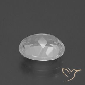 Topaz Gemstone in 11 x 9 mm (calibrated) Size for Sale, Topaz Stone in Clear White Color
