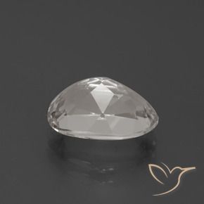 Topaz Gemstone in 12 x 8 mm (calibrated) Size for Sale, Topaz Stone in Warm White Color