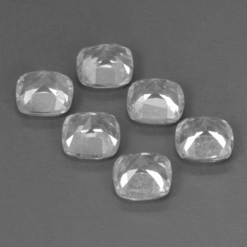 Topaz Gemstones in 4.6 x 4.5 mm Size for Sale, Topaz Stones in White Color