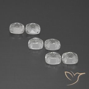 Topaz Gemstones in 4.6 x 4.5 mm Size for Sale, Topaz Stones in White Color
